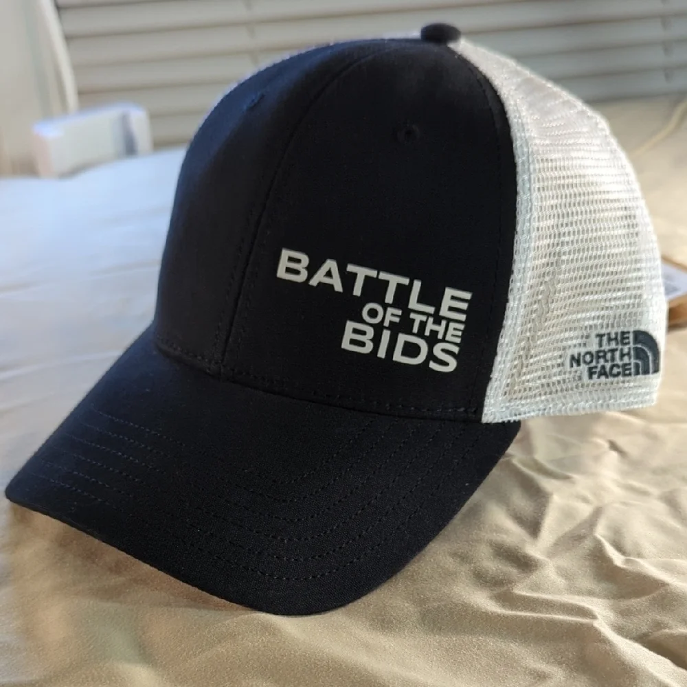 The North Face Black and White Trucker Hat